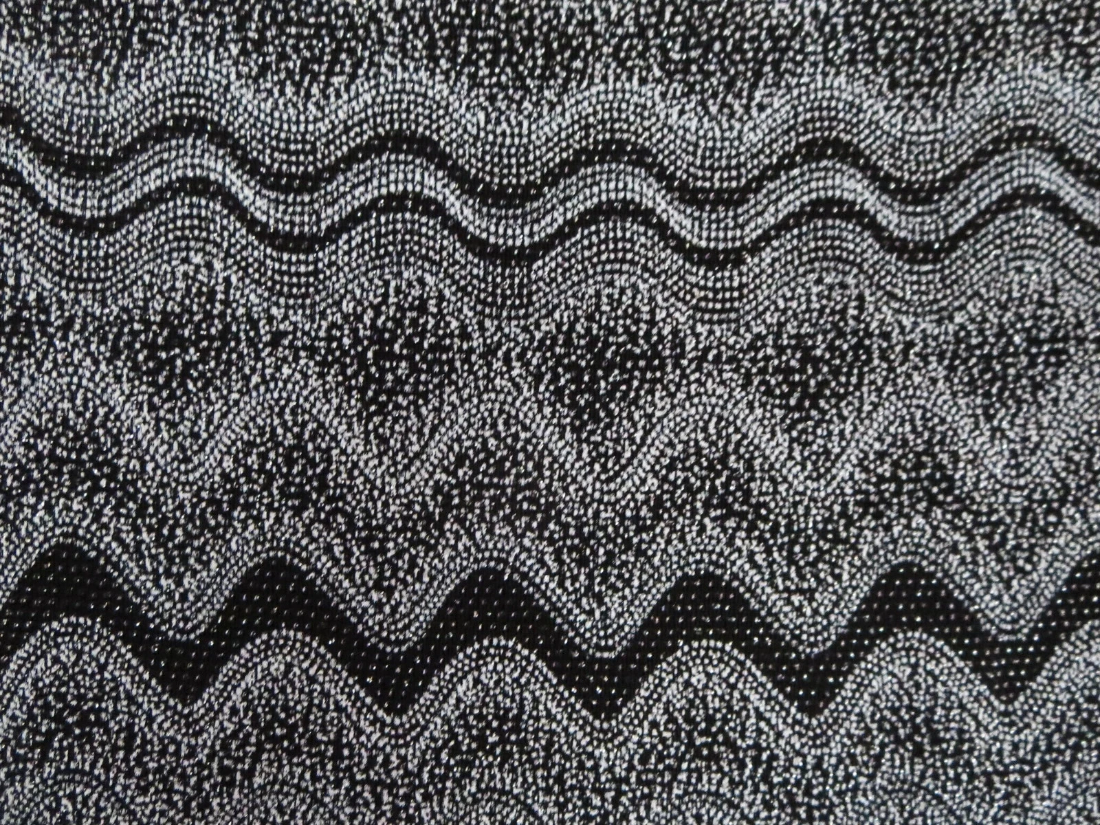 Haut sans manches  noir & argent scintillant – Taille M 38 – Excellent état – photo 2